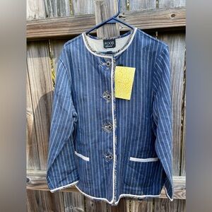 Koos of Course Linen Rayon Women’s Blouse